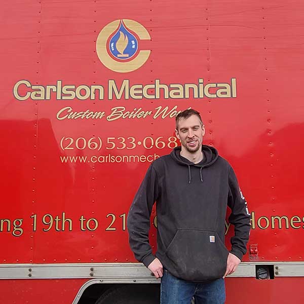 Matt electrician at Carlson Mechanical